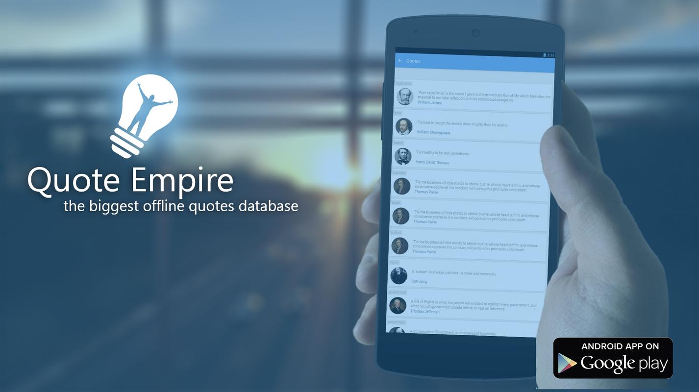 Emulate Android APK Quote Empire | Daily Reminder